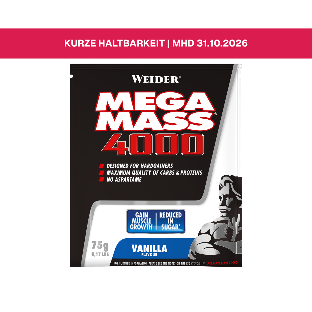 Mega Mass 4000 Probierbeutel