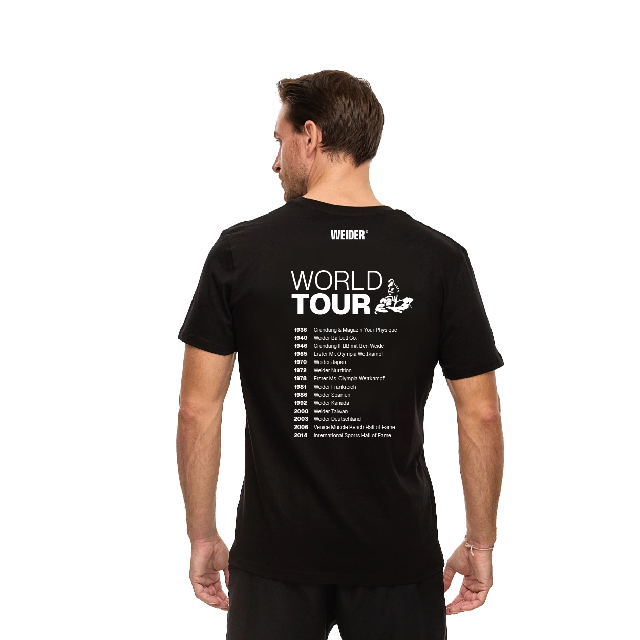 T-Shirt #ImmerWeider Black Unisex