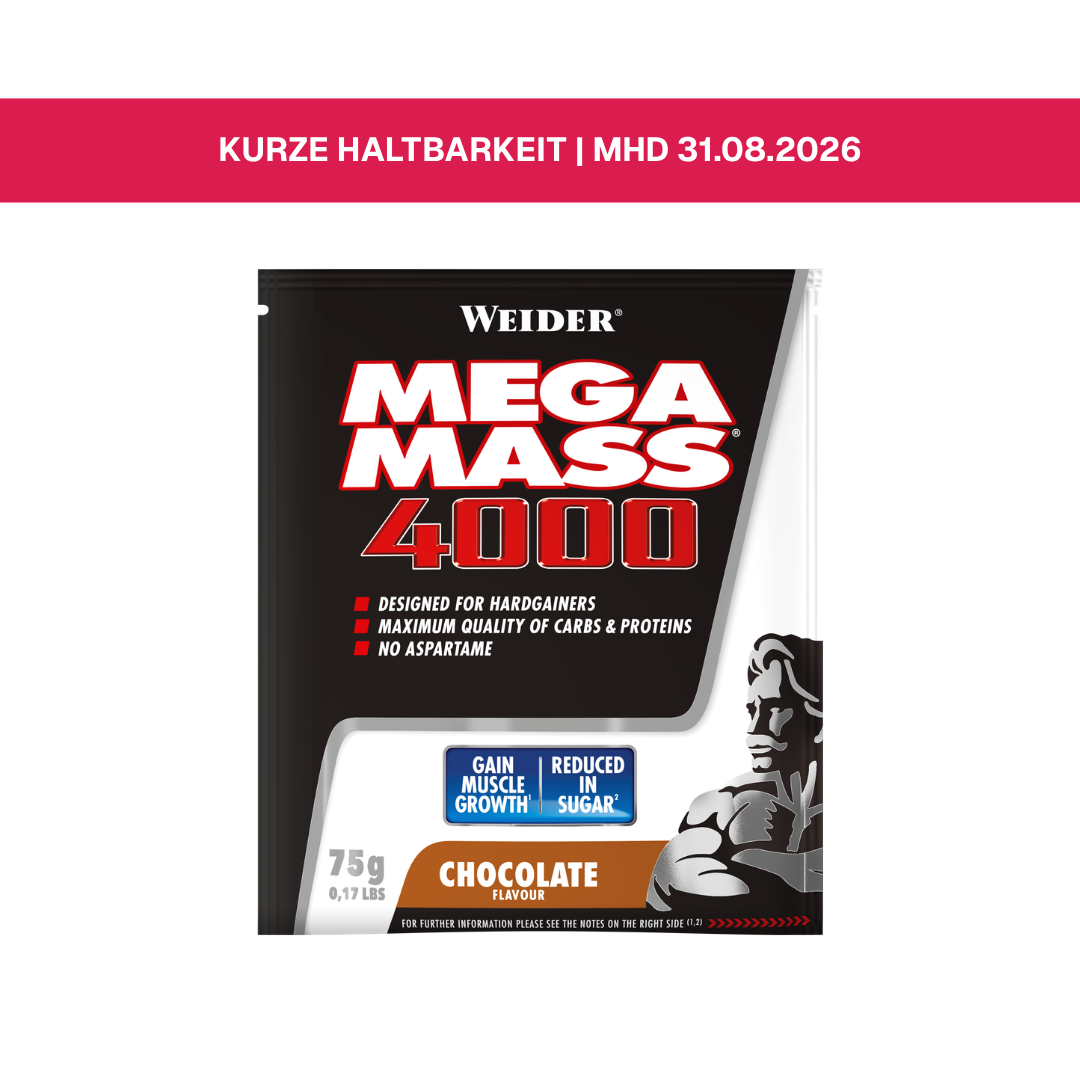 Mega Mass 4000 Probierbeutel