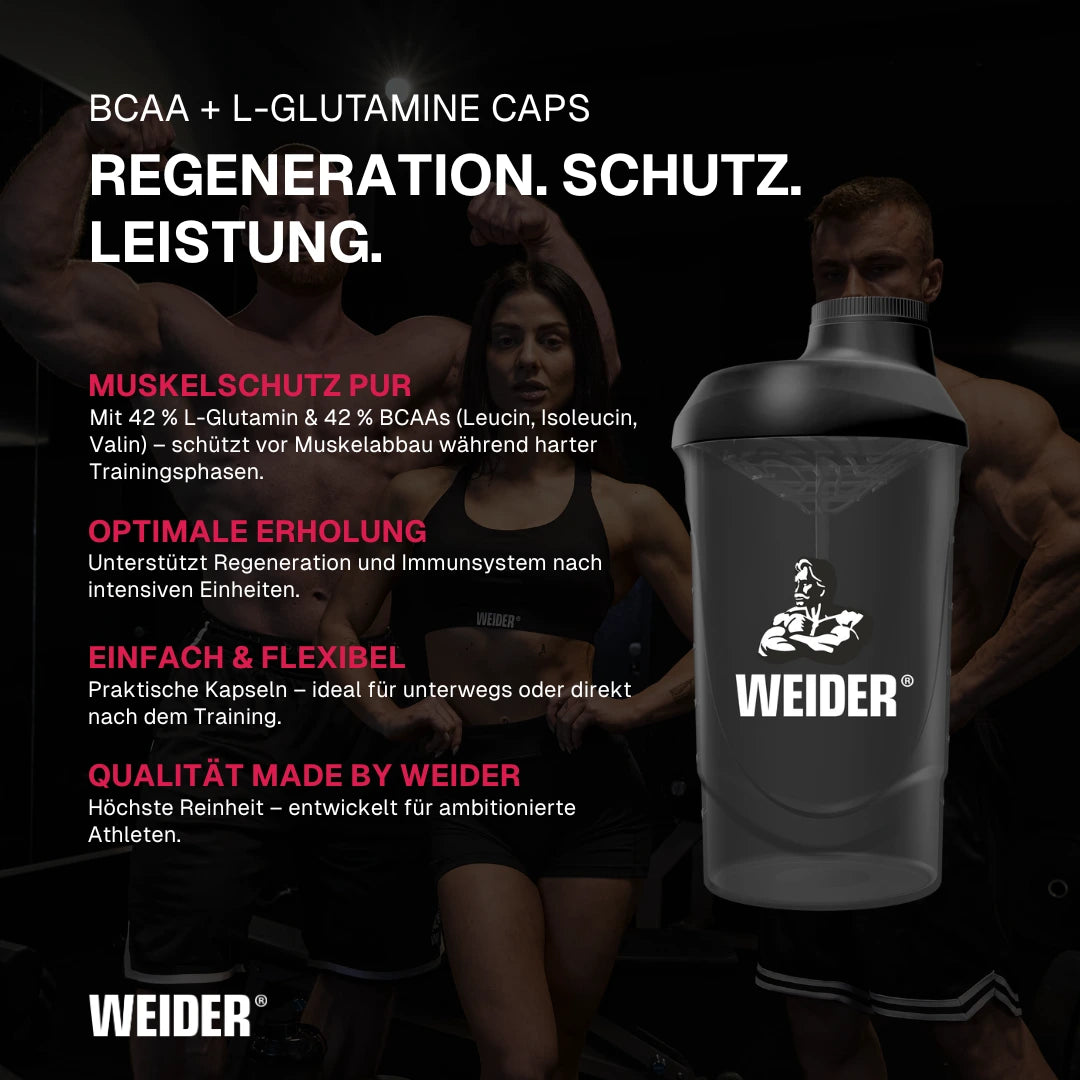 BCAA + L-Glutamine Caps
